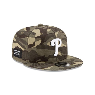Philadelphia Phillies Gorra | New Era MLB Armed Forces Weekend 9fifty Snapback Cap Mexico - Verdes
